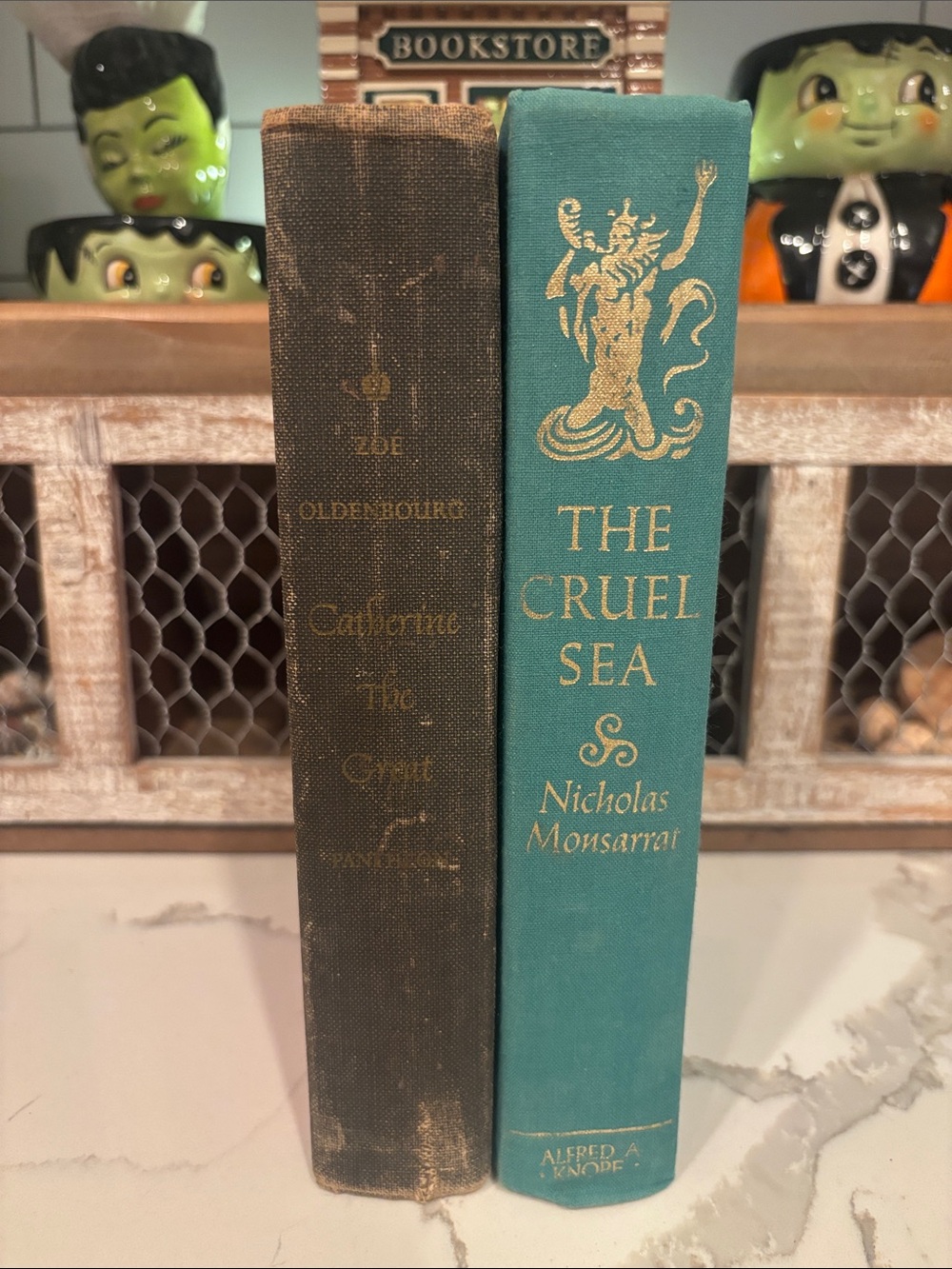 Vintage books The Cruel Sea and Catherine the Great